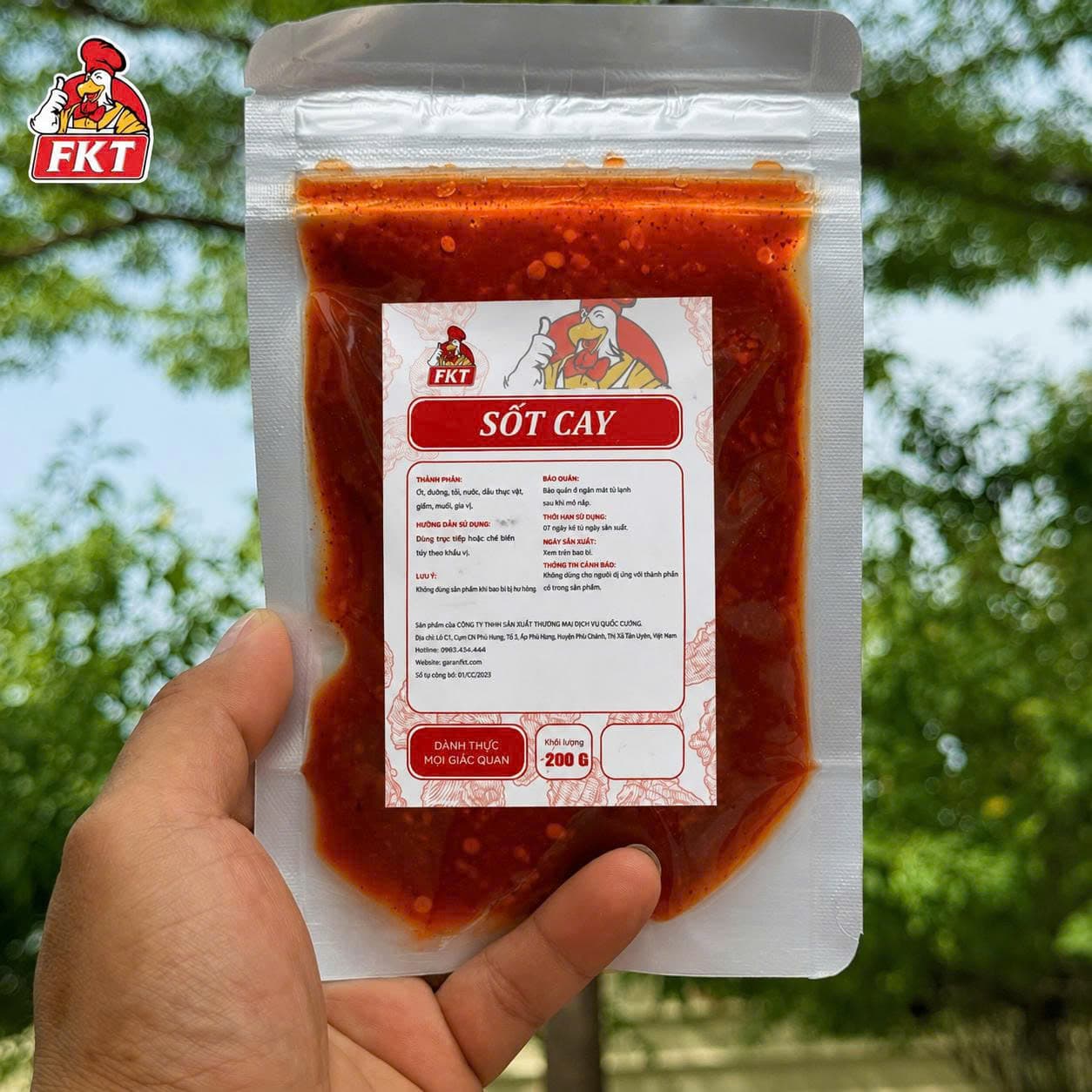 Sốt Cay - Bịch 2 Lít